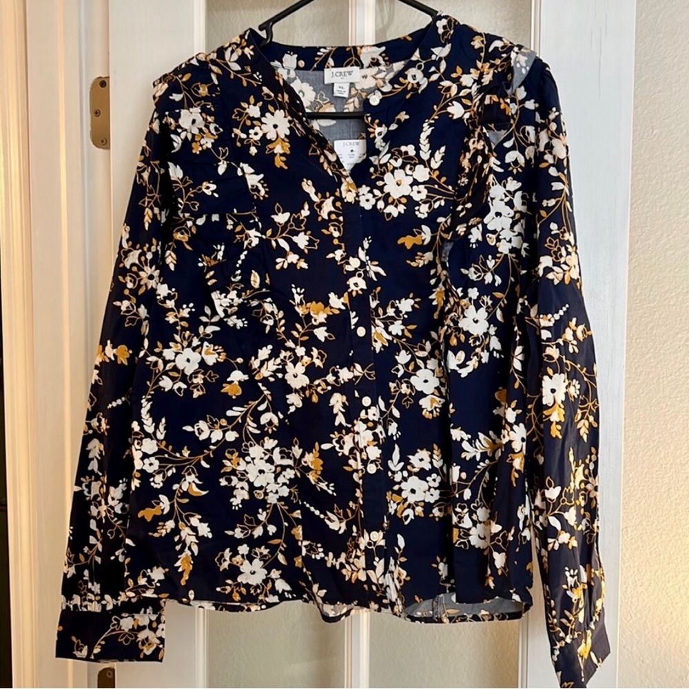 NWT J. Crew Cotton Blouse